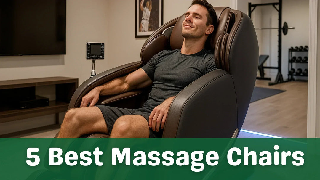 The Real Relax Favor-06 full body massage chair, our best overall pick for pain relief in 2026.
