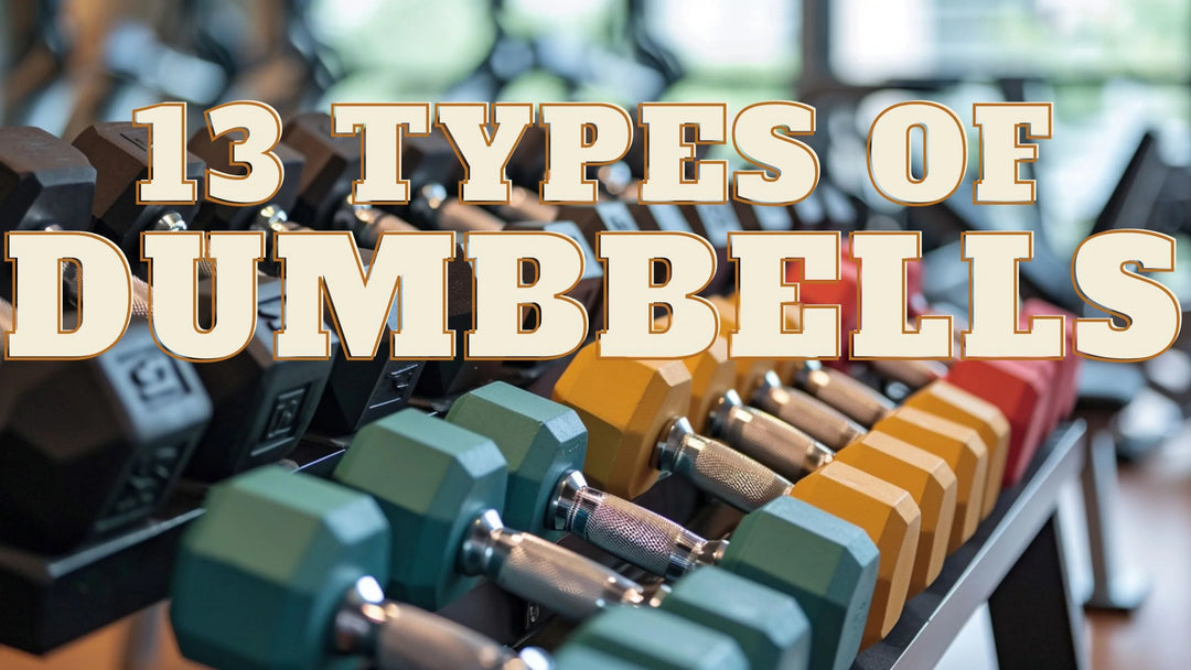 types of different dumbbells colorful dumbbells