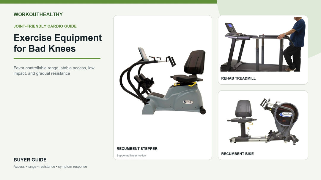 Exercise Equipment for Bad Knees: Guide for Low-Impact Workouts hero image