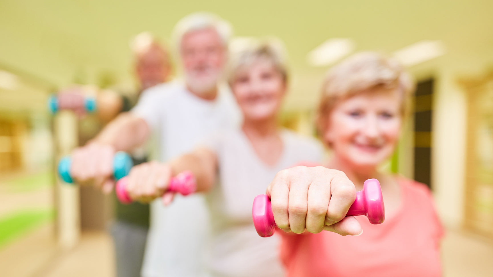 A Senior's Guide to Dumbbell Training at Home