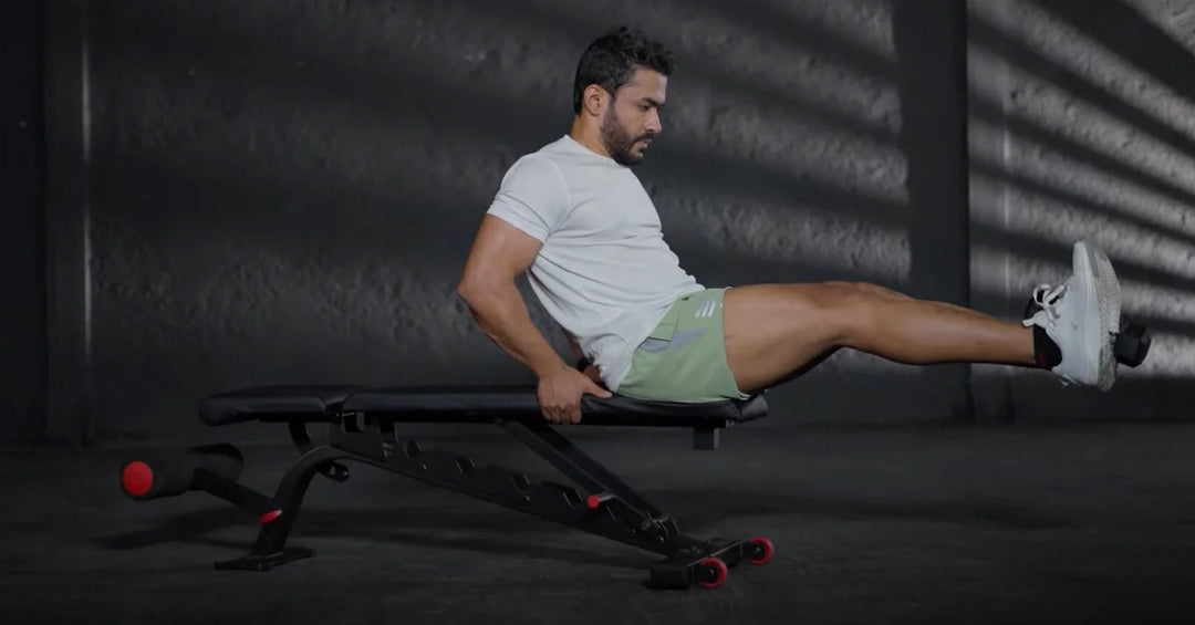 Strong quadriceps_leg extensions with dumbbells