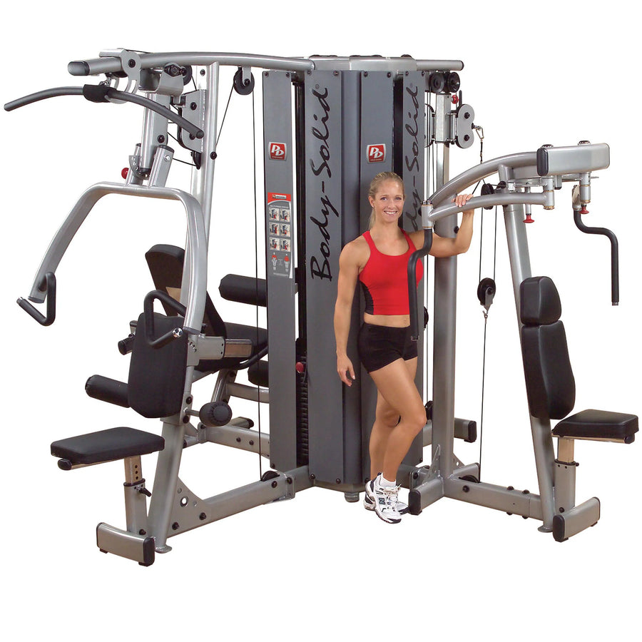 Body-Solid Commercial Multi Station Gym DGYM Muscle and Strength Training Solution Healthy and Safe Workout