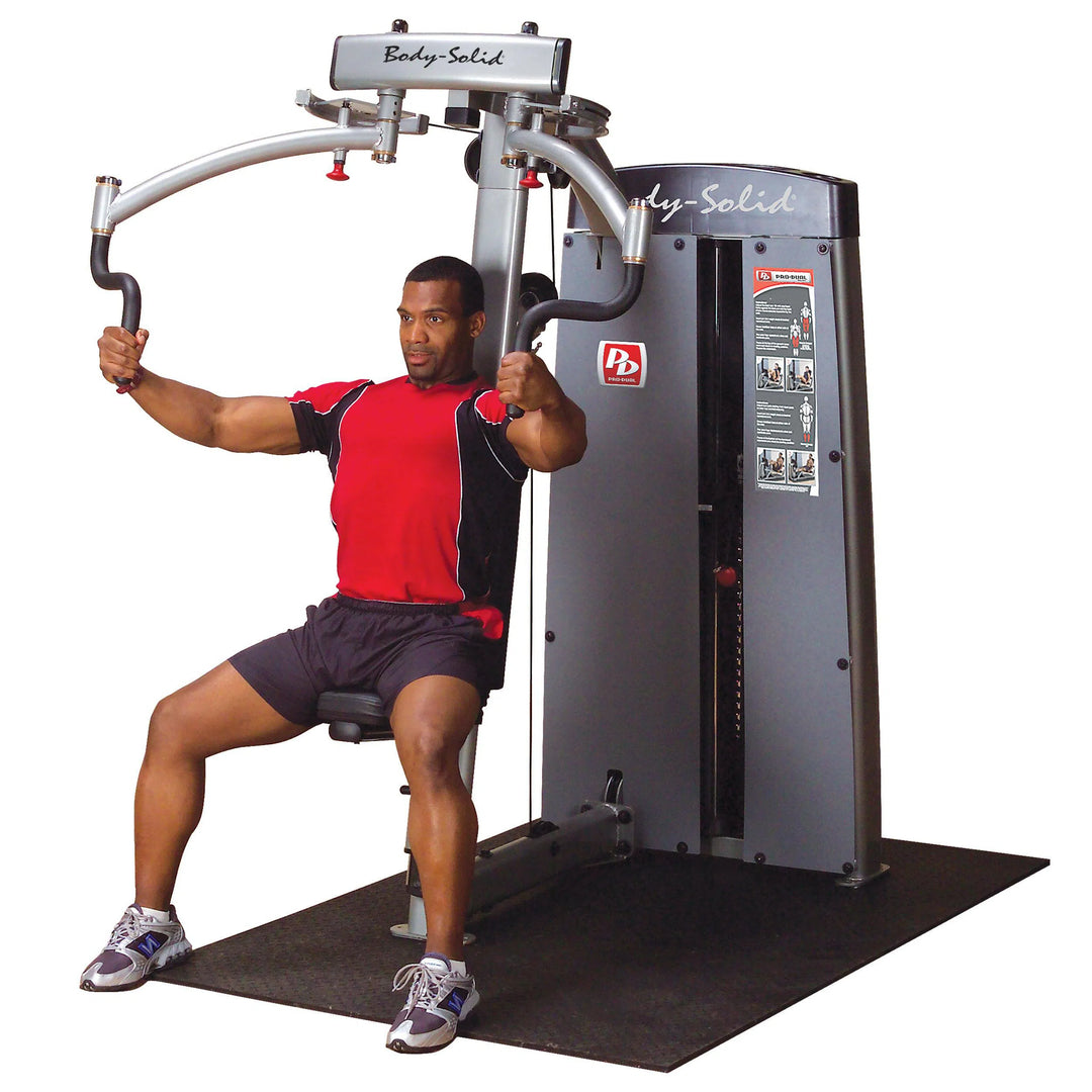 Body-Solid Pec Deck Rear Delt Fly Machine DPECSF Muscle and Strength Training Solution Healthy and Safe Workout