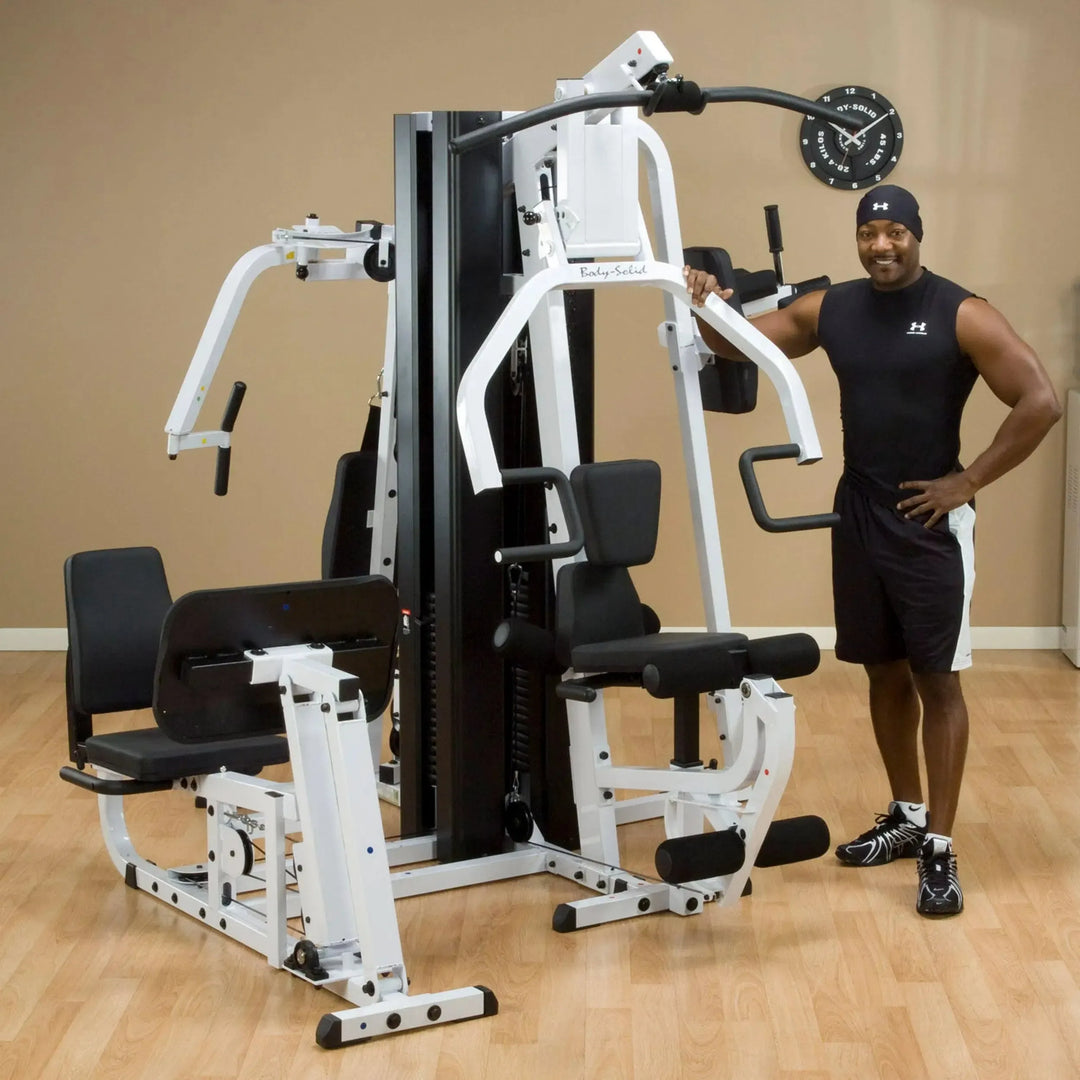 Body Solid Universal Weight Machine w Leg Press EXM3000LPS WorkoutHealthy LLC
