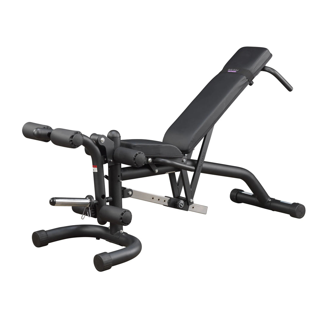 Body-Solid Adjustable Weight Bench w/ Leg Extension & Leg Curl (FID46) –  WorkoutHealthy LLC