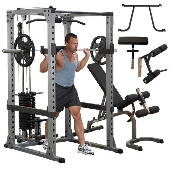 Body-Solid Power Rack Set GPR378P4 Muscle and Strength Training Solution Healthy and Safe Workout