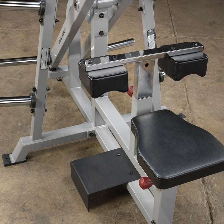Body-Solid Lat Pulldown Machine LVLA closer look on build quality