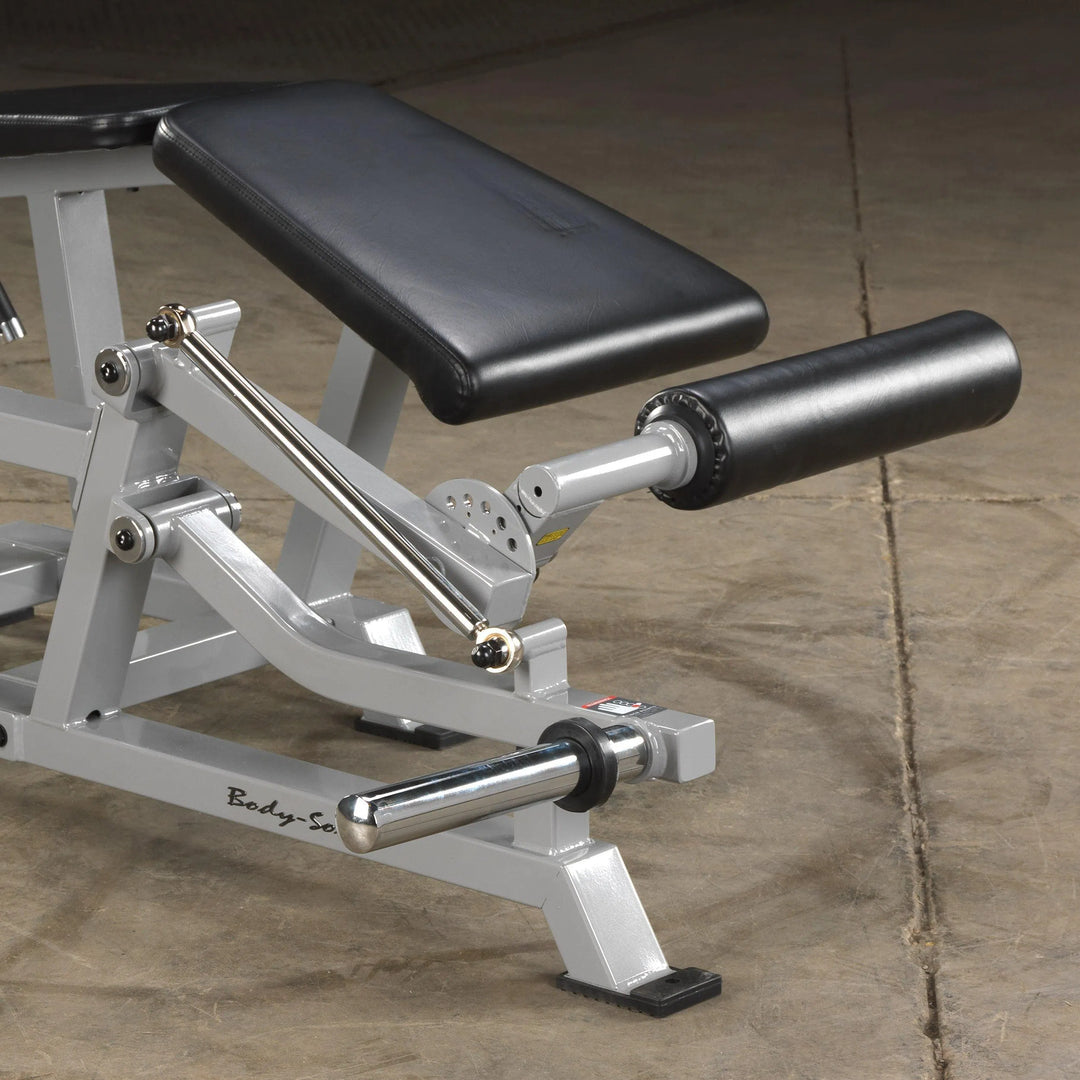 Body-Solid Leg Curl Machine LVLC closer look on build quality