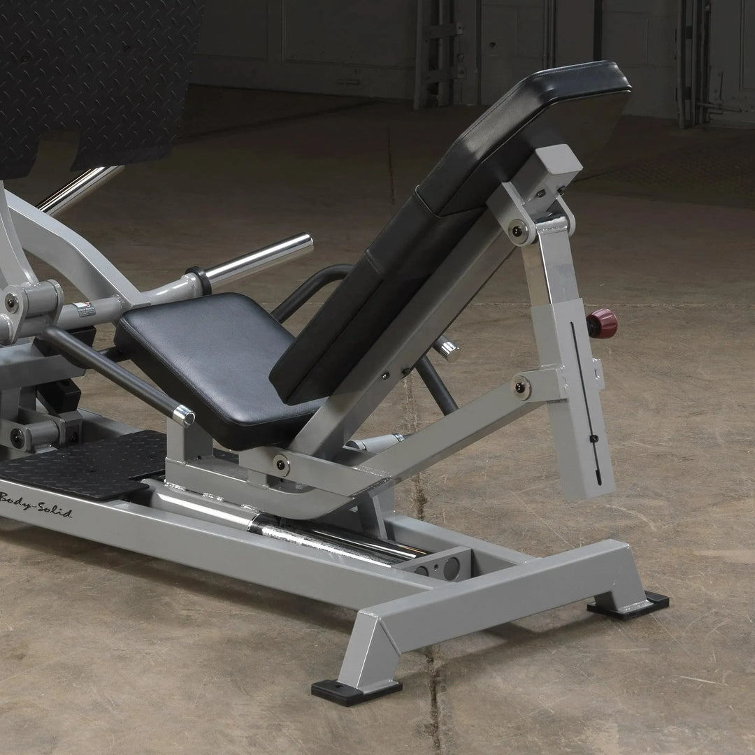 Body-Solid Horizontal Leg Press Machine LVLP closer look on build quality