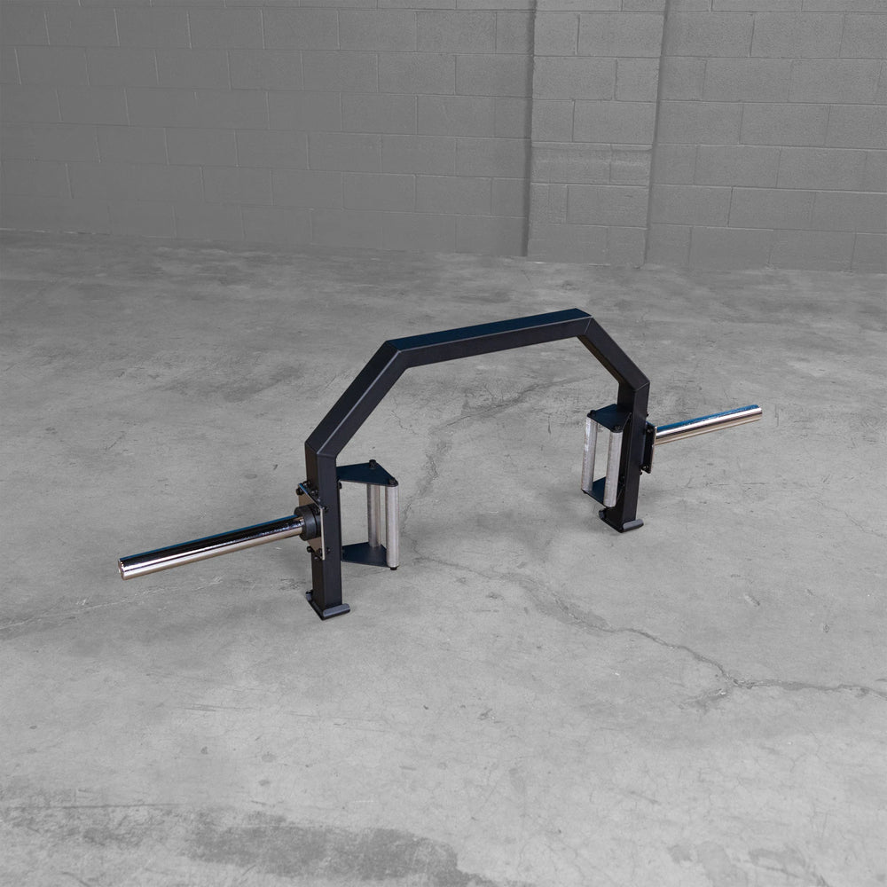  Body-Solid Open Trap Bar OTB100 on display without the weight plates