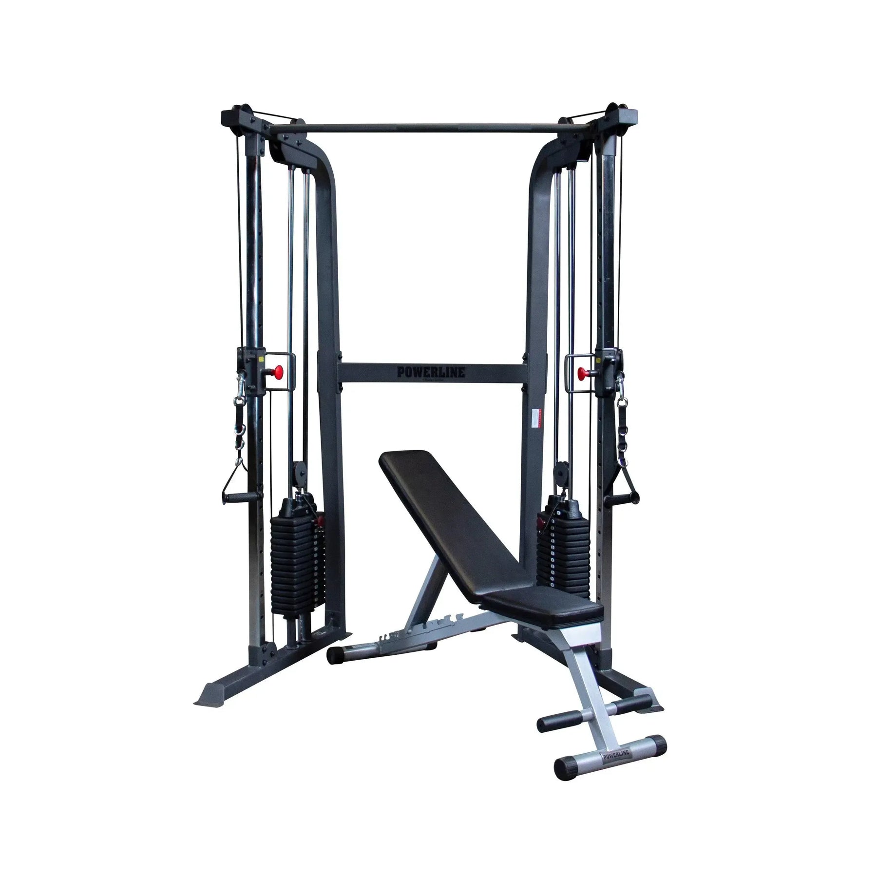 Powerline Cable Weight Machine w/ Bench (PFT100) – WorkoutHealthy LLC