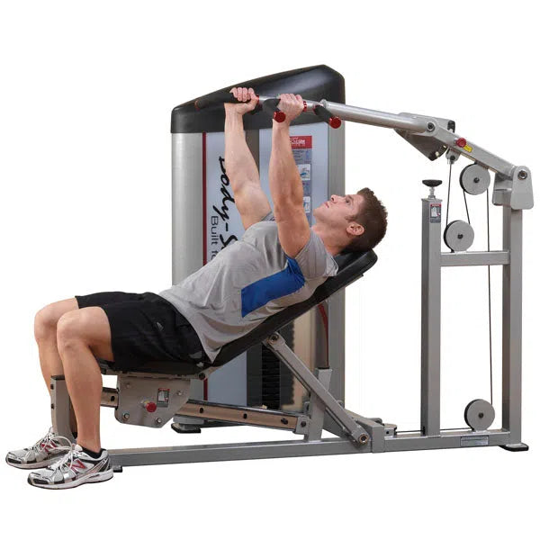man incline press exercise on Body-Solid Multi-Press Machine S2MP