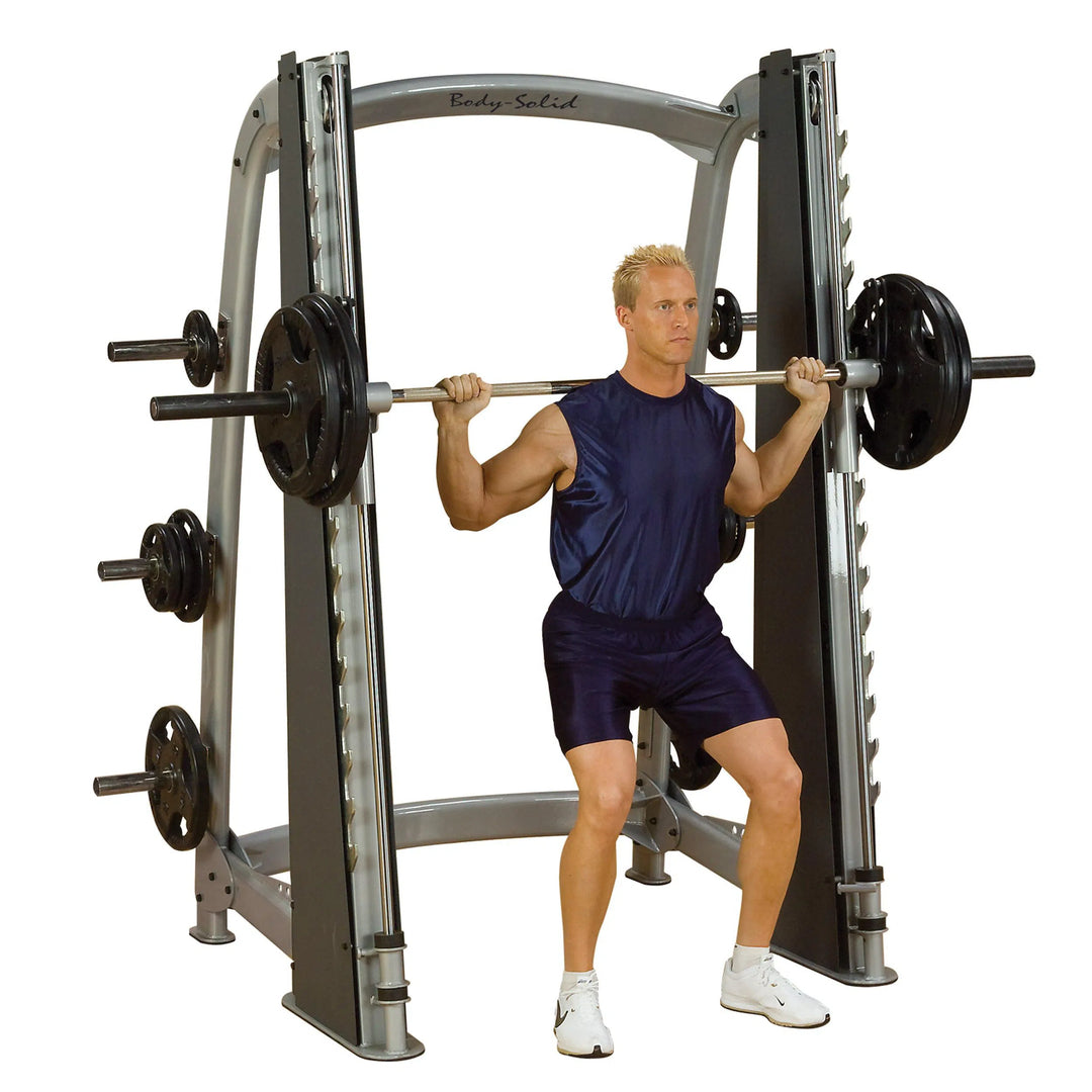Body-Solid Commercial Smith Machine SCB1000 Muscle and Strength Training Solution Healthy and Safe Workout