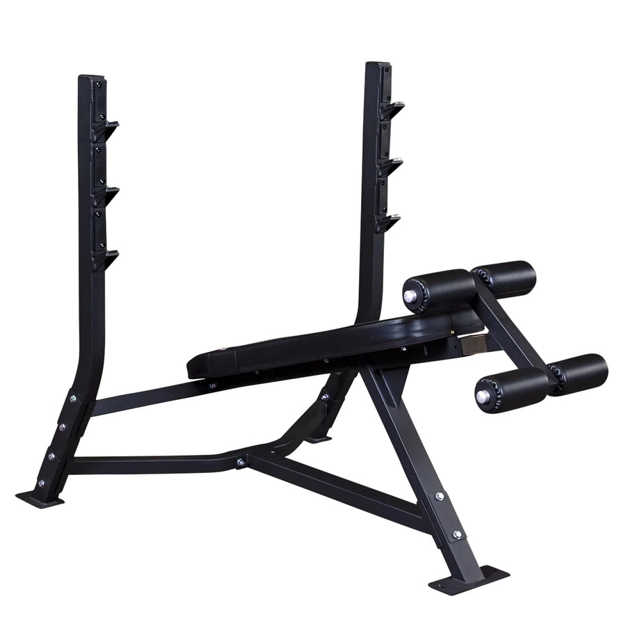 Body-Solid Commercial Olympic Decline Bench SODB250 Muscle and Strength Training Solution Healthy and Safe Workout