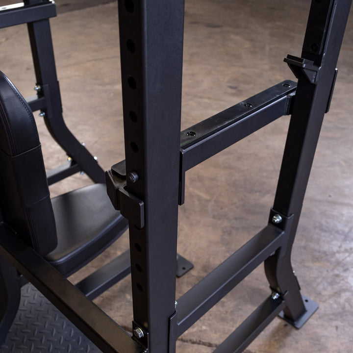 Body-Solid Commercial Olympic Shoulder Press Bench SOSB250 closer look on build quality