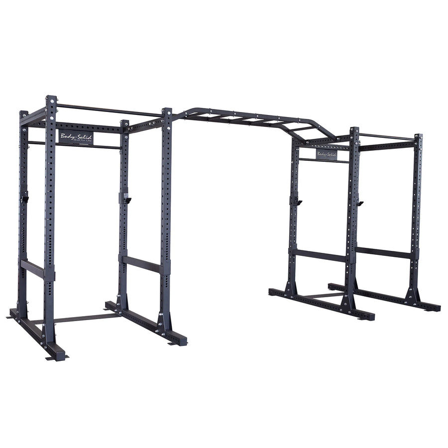 Body-Solid Double Power Rack SPR1000DB Muscle and Strength Training Solution Healthy and Safe Workout