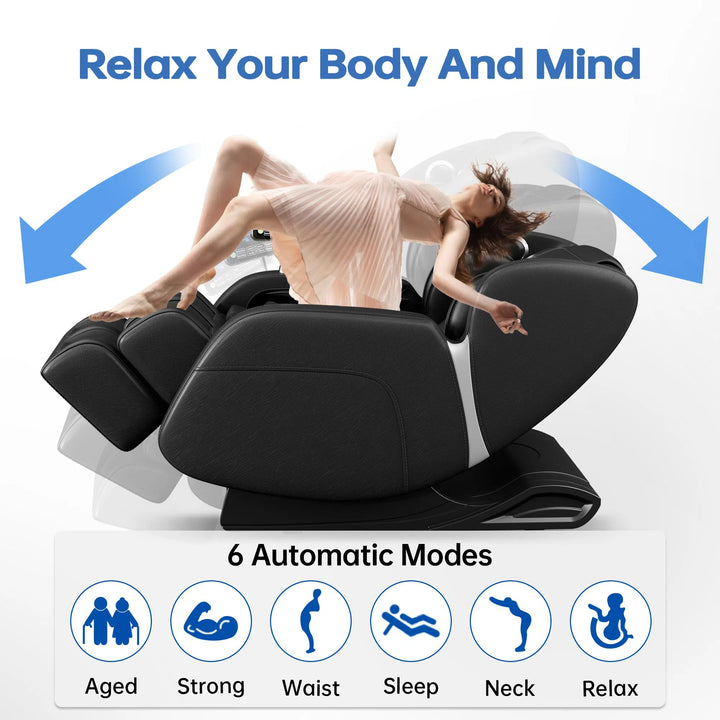 CuisinSmart Massage Chair – Full-Body Relaxation with Zero Gravity Comfort