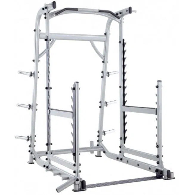 SteelFlex Squat Rack with Pull-Up Bar NOPR Muscle and Strength Training Solution Healthy and Safe Workout