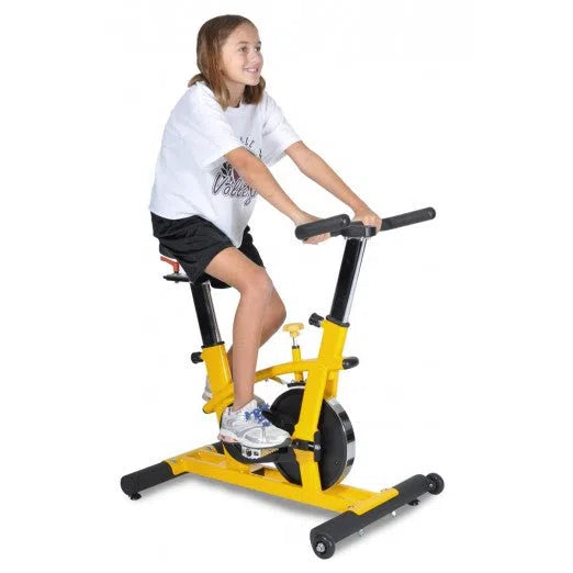 A kid training on the Fitnex Kids Exercise Bike X5