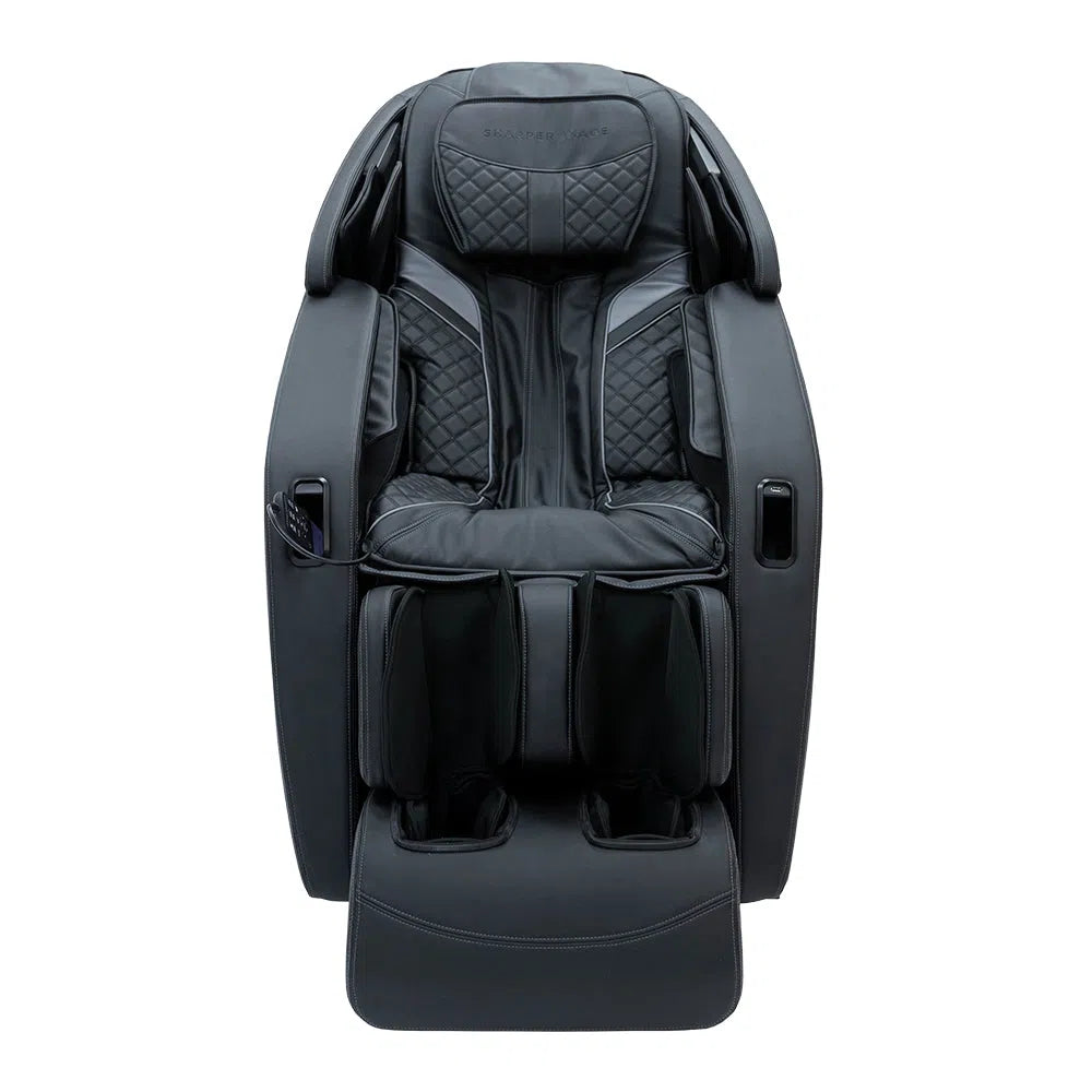 Front-Sharper-Image-Axis-4D-Full-Body-Massage-Chair-in-Black