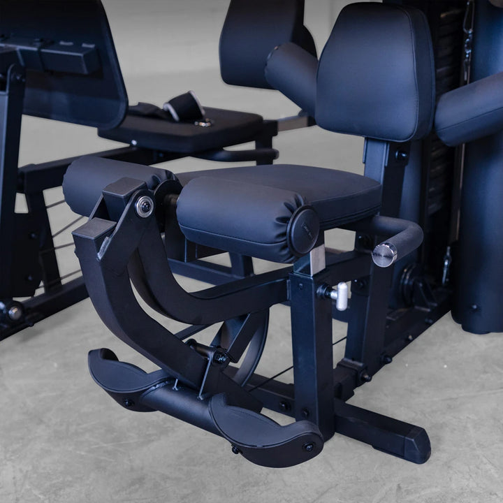 Body-Solid G9B multi-station gym, full frame showing both 210 lb. weight stacks