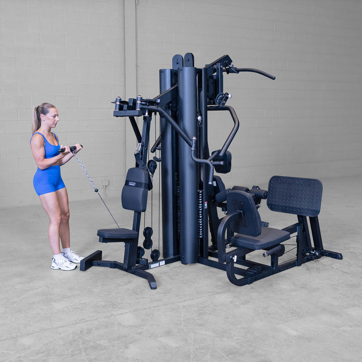Body-Solid G9B multi-station gym, detail of the Perfect Pec swivel arms