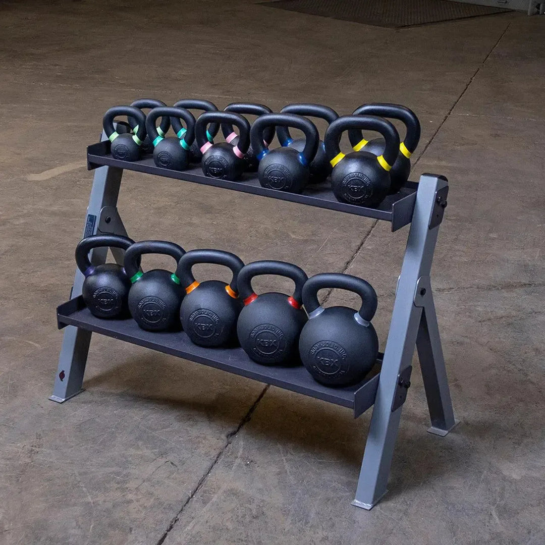 Body-Solid 2-Tier Kettlebell Rack – WorkoutHealthy LLC