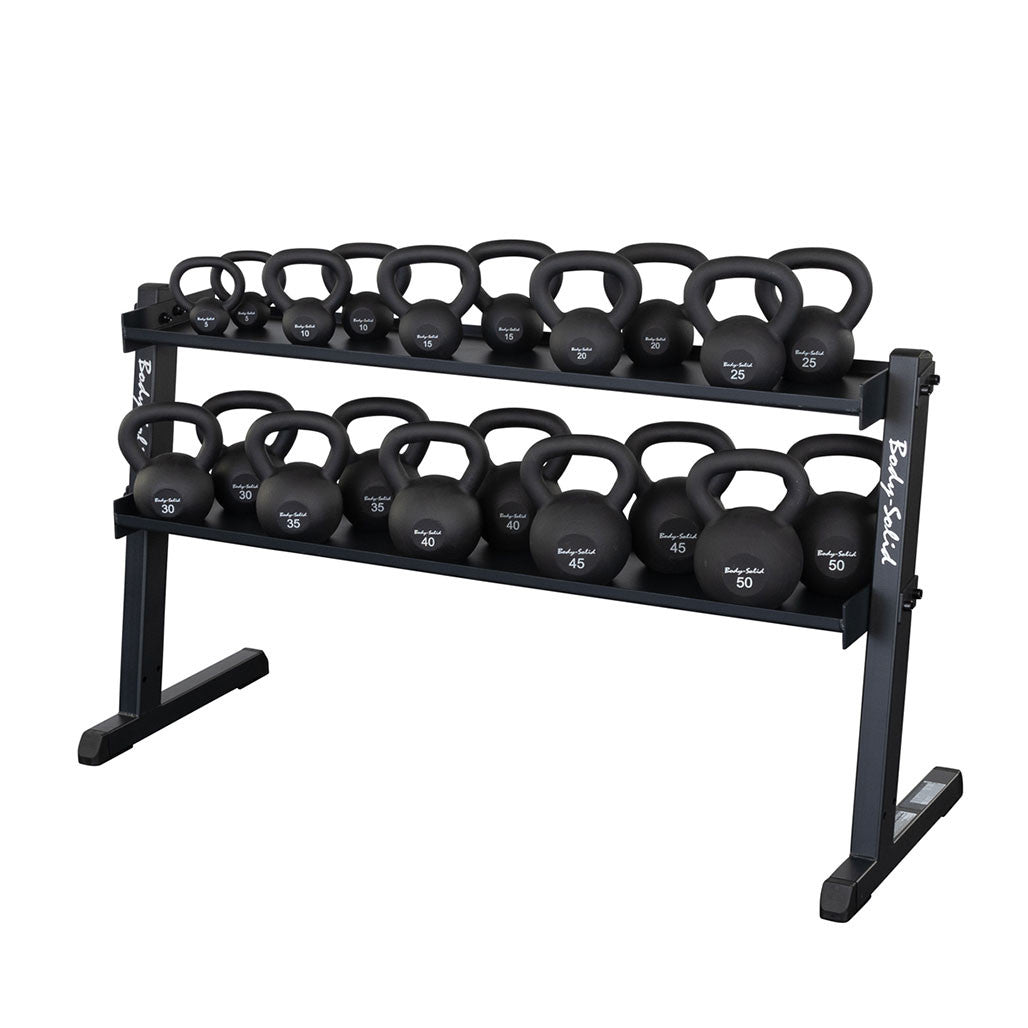 GKR60 rack side profile showing the upright frame and welded feet