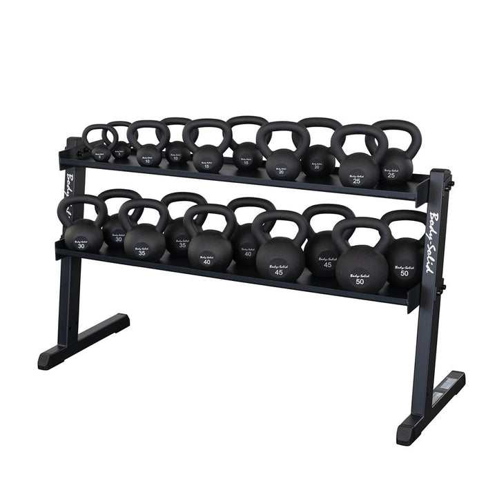 GKR60 rack side profile showing the upright frame and welded feet