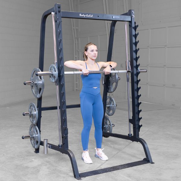 Body-Solid Series 7 Smith Press & Squat Machine (GS348B)