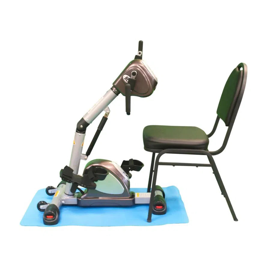 HCI eTrainer Active Passive Motorized Exercise Bike for Disabled E-PAT-AP with a normal chair