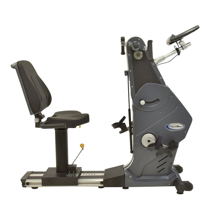 HCI PhysioMax Arm Ergometer and Recumbent Bike TBT-1000 with the front panel tilted upward