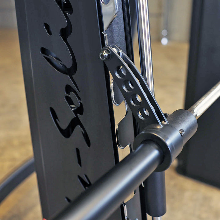 Body-Solid SCB1000B counter-balanced Smith machine, detail view