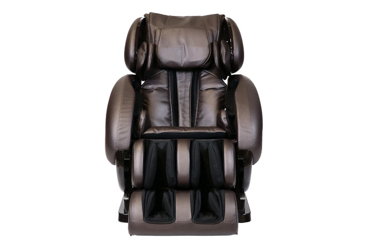 nfinity IT-8500 Plus Full Body Massage Chair brown variant viewed from the front