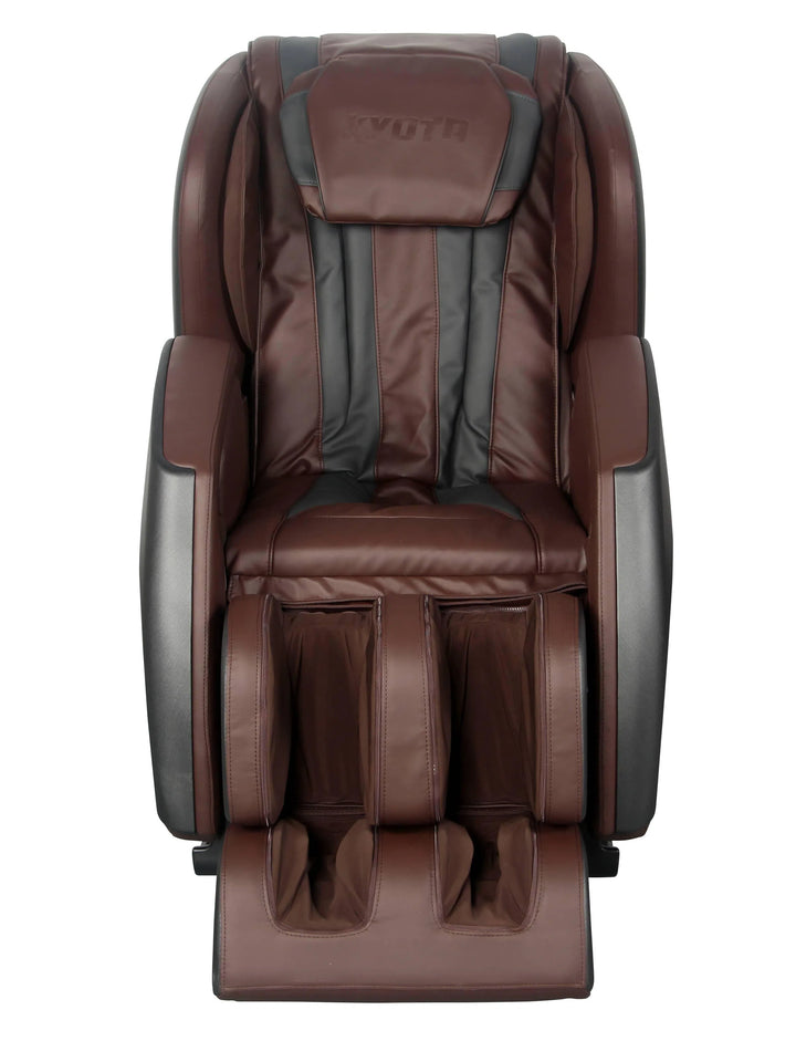 Kofuko Full Body Massage Chair E330 black variant viewed from the front