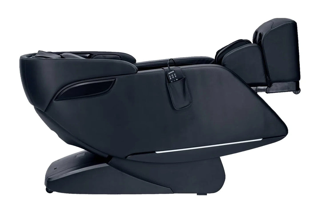 Genki Full Body Massage Chair M380 black variant in a reclined position