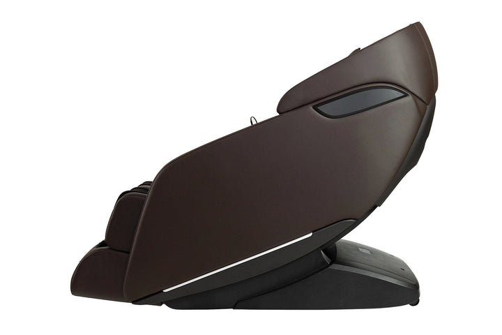 Genki Full Body Massage Chair M380 brown variant viewed from the side