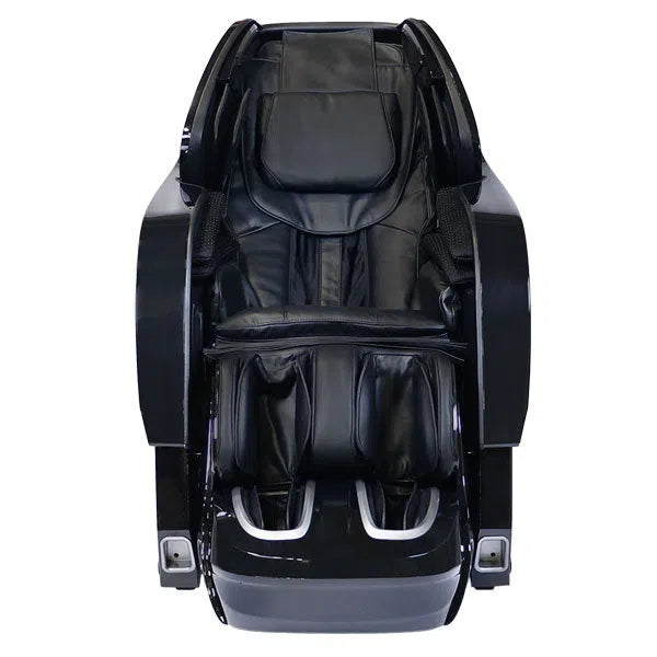 Yosei L-Track 4D Full Body Massage Chair M868 black variant viewed from the front