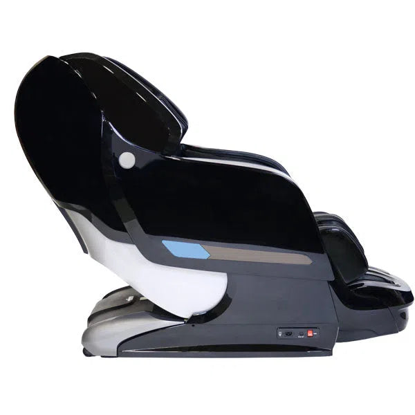 Yosei L-Track 4D Full Body Massage Chair M868 black variant viewed from the side