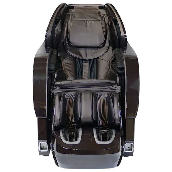 Yosei L-Track 4D Full Body Massage Chair M868 4D brown variant viewed from the front