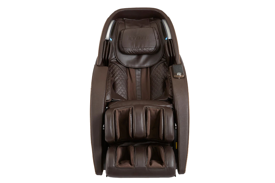Yutaka 4D Full Body Massage Chair M898 brown variant viewed from the front