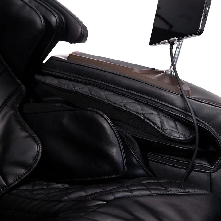 Nokori Luxury 4D Full Body Massage Chair M980 closer look on the arm rest