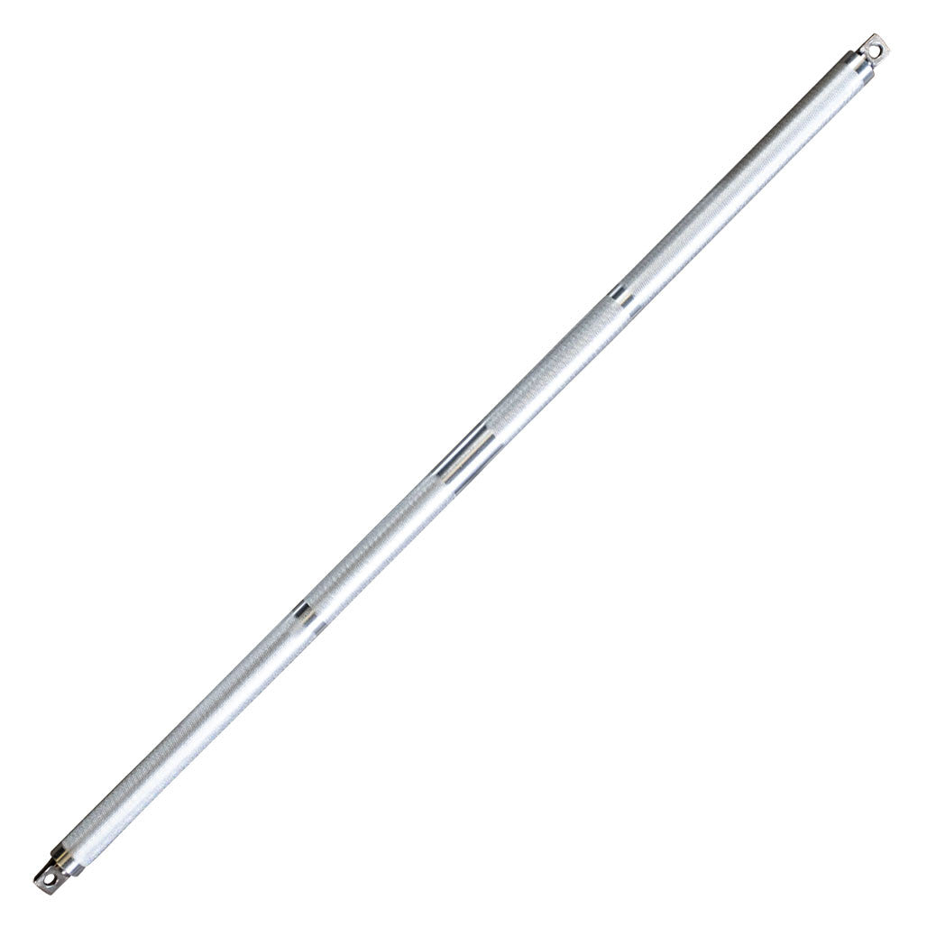 Body-Solid MB100A aluminum double swivel bar, full length view