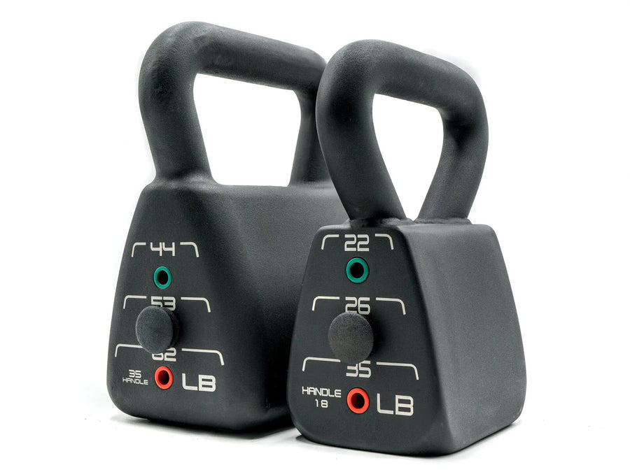 powerblock adjustable kettlebell pair