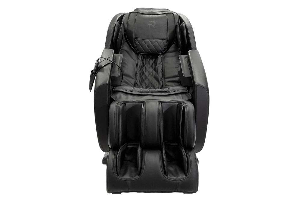 RockerTech Bliss Full Body Massage Chair black variant viewed from the front