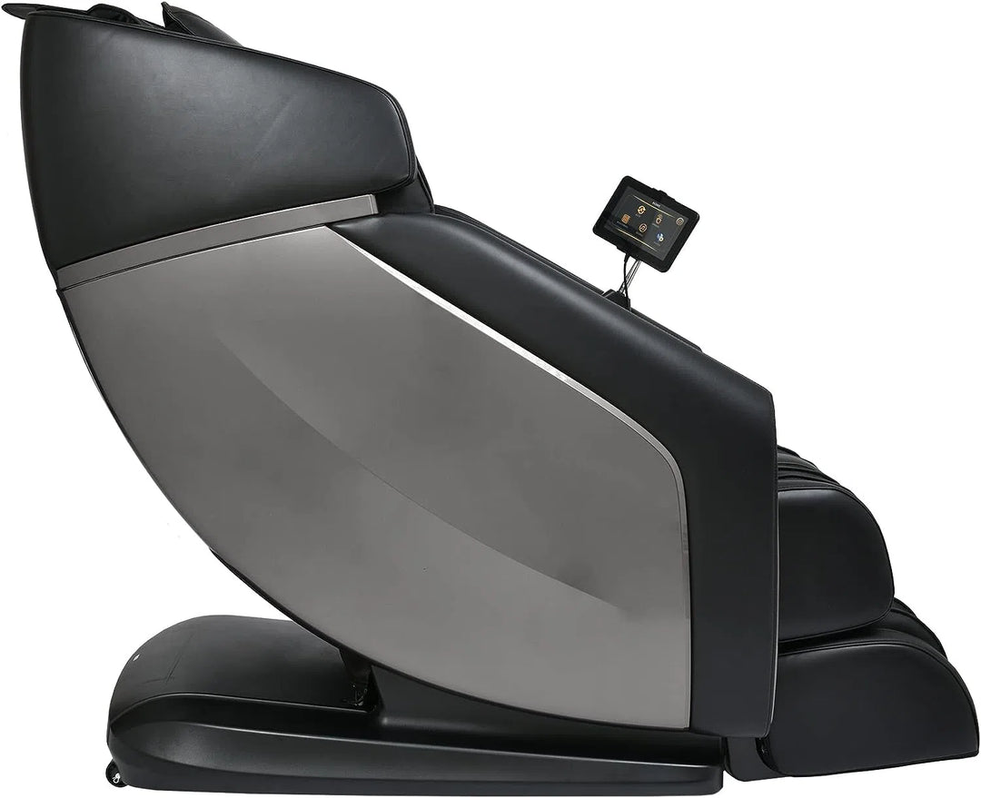RockerTech Sensation 4D Full Body Massage Chair gray/black variant viewed from the side