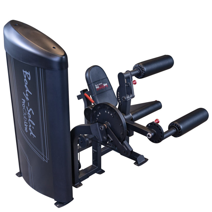 Body-Solid Pro ClubLine S2LECX leg curl and extension machine, studio view 3