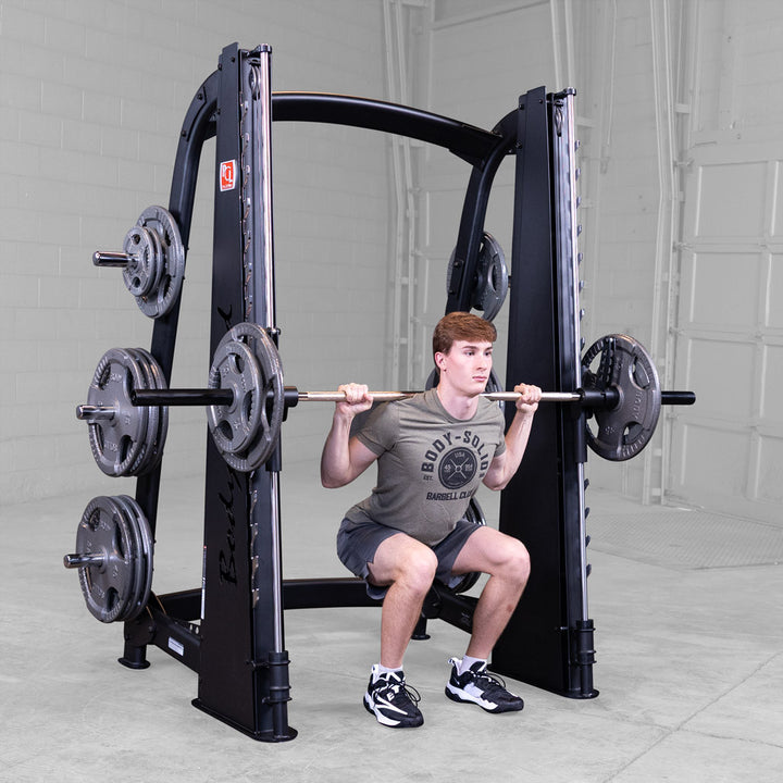 Body-Solid SCB1000B Smith machine, alternate angle