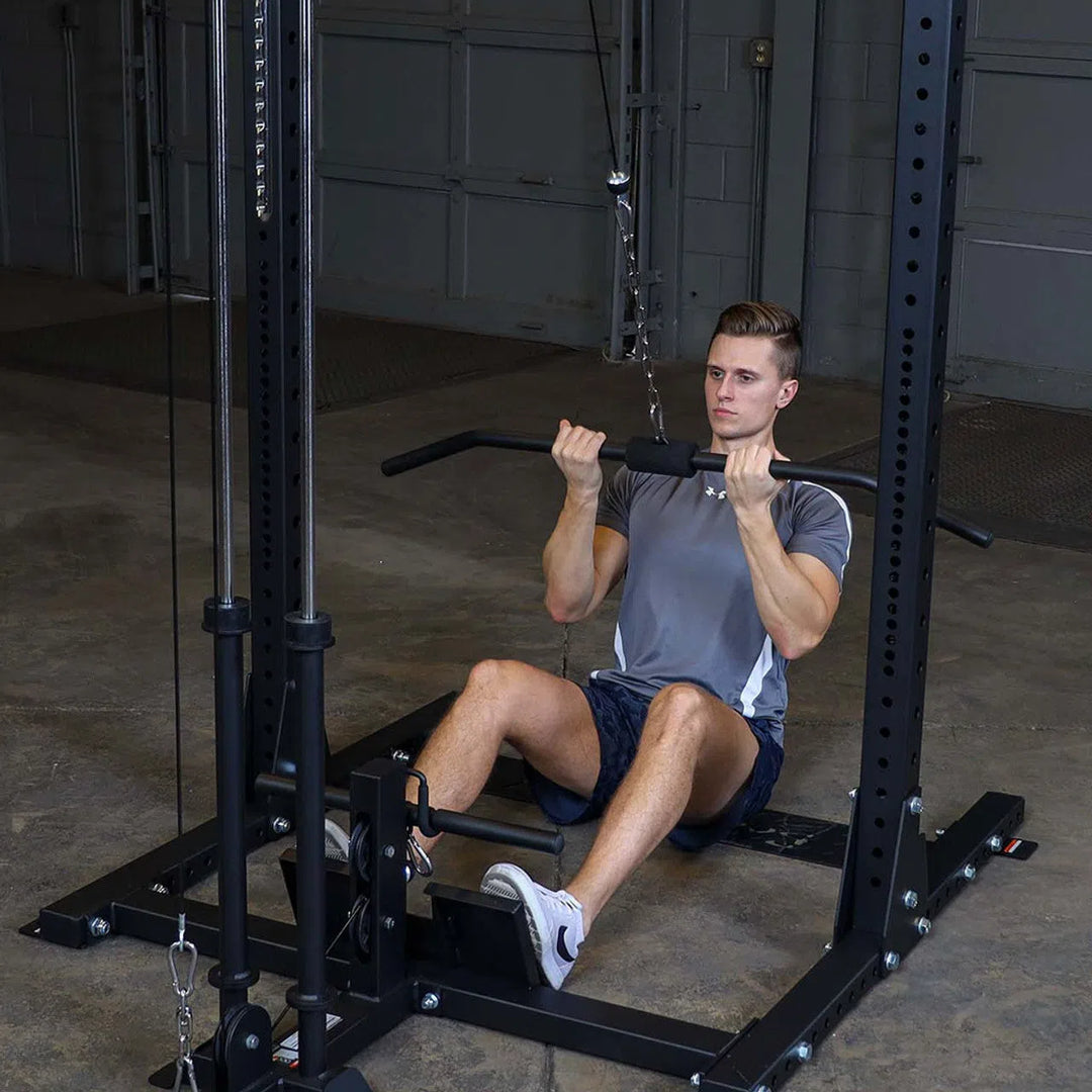 Body-Solid Half Rack Lat Attachment for the SPR500