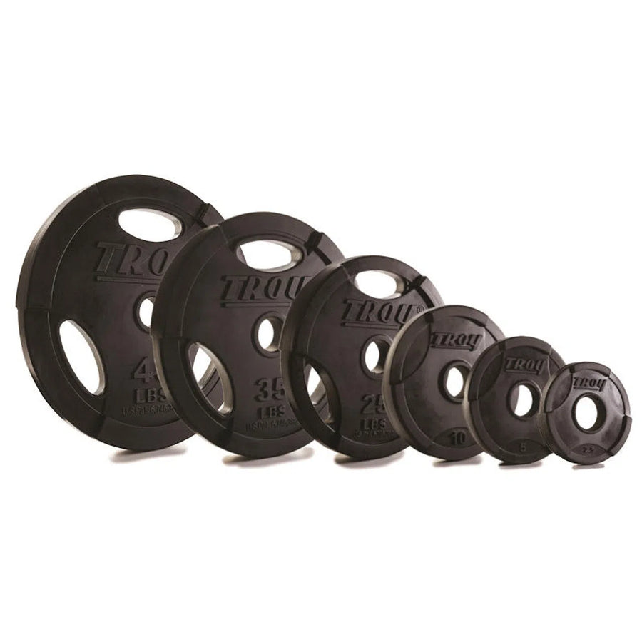 Troy Barbell Urethane Olympic Weight Plate Set GO-255U Muscle and Strength Training Solution Healthy and Safe Workout